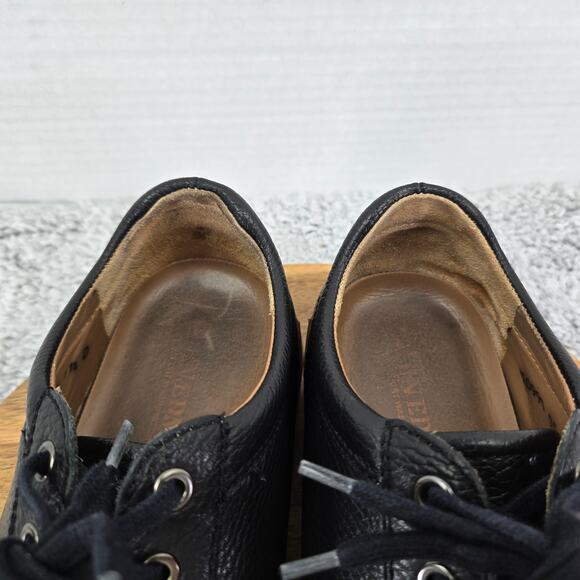 Allen Edmodns Porter Black Leather Lace Up Casual Daily Sneakers Mens 11.5 D - Picture 12 of 15